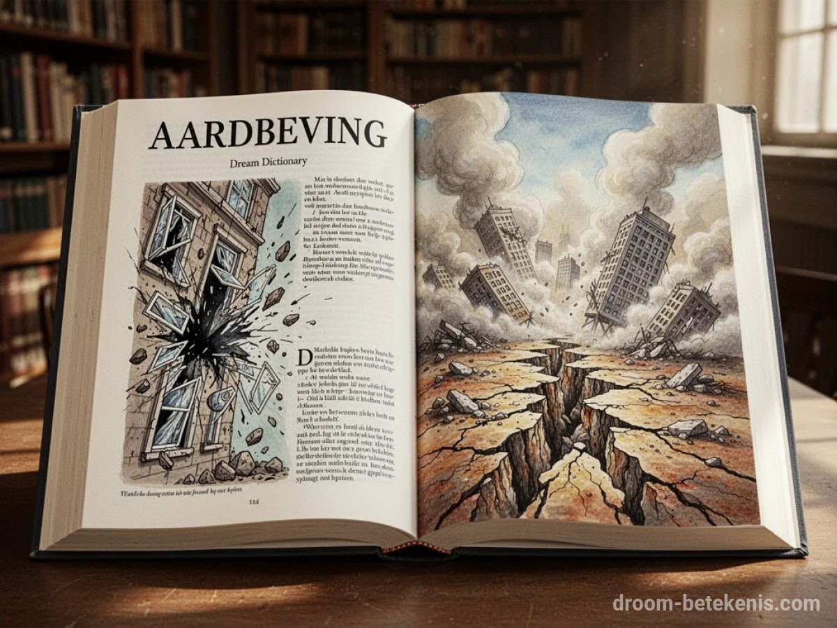 Algemene betekenis: het droomsymbool Aardbeving - Archetypen en symboliek