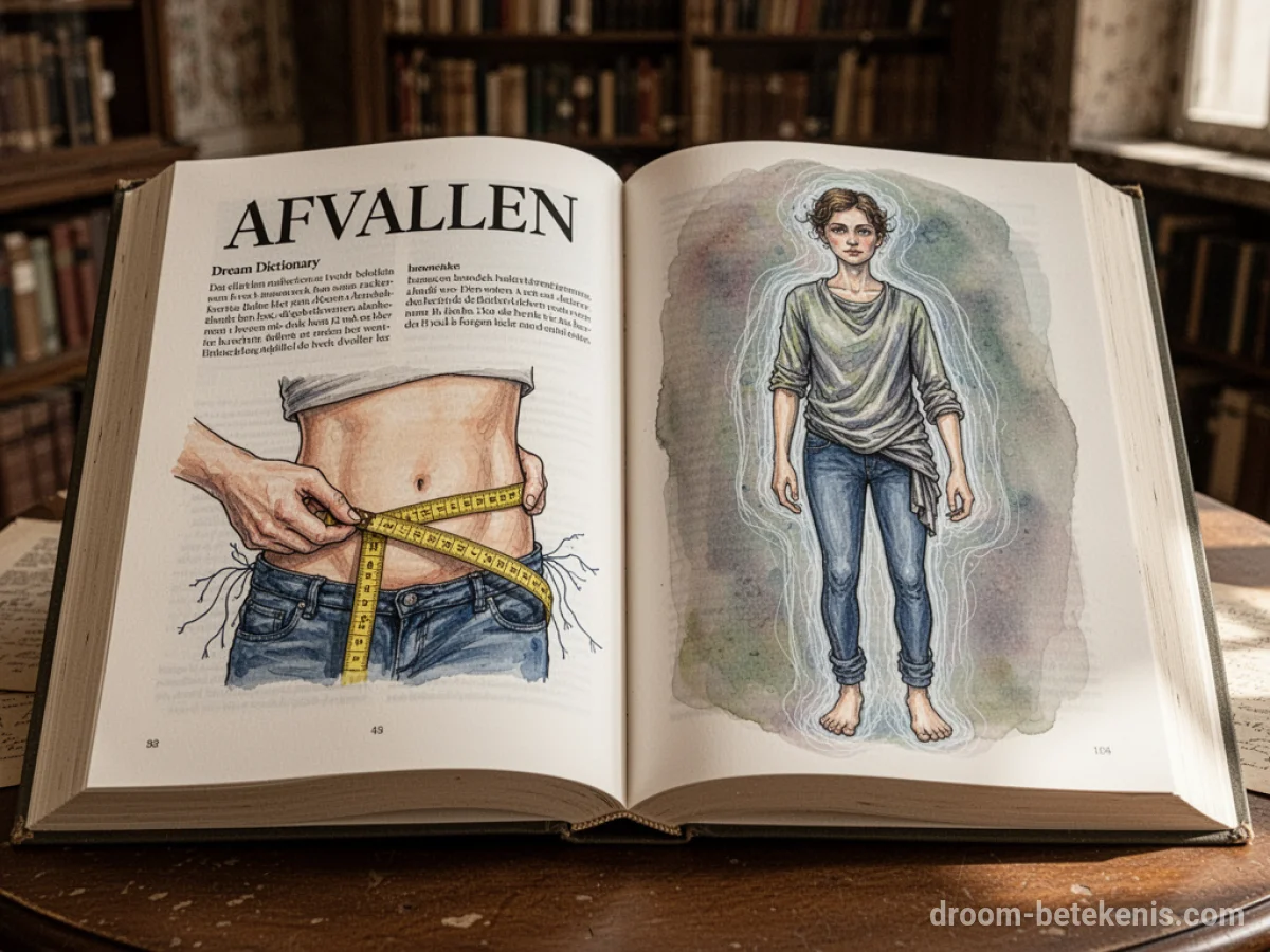 Algemene betekenis: het droomsymbool Afvallen - Archetypen en symboliek