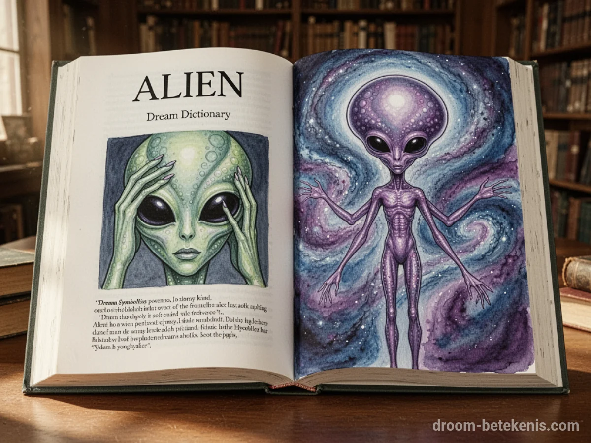 Algemene betekenis: het droomsymbool Alien - Archetypen en symboliek
