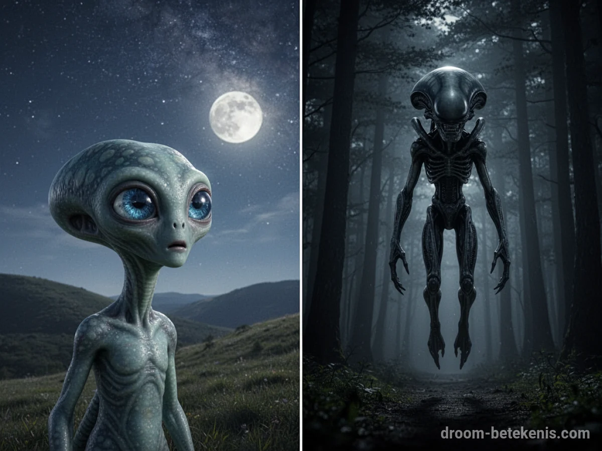 Gedetailleerde droominterpretatie: Verschillende scenario's met Alien in de droom