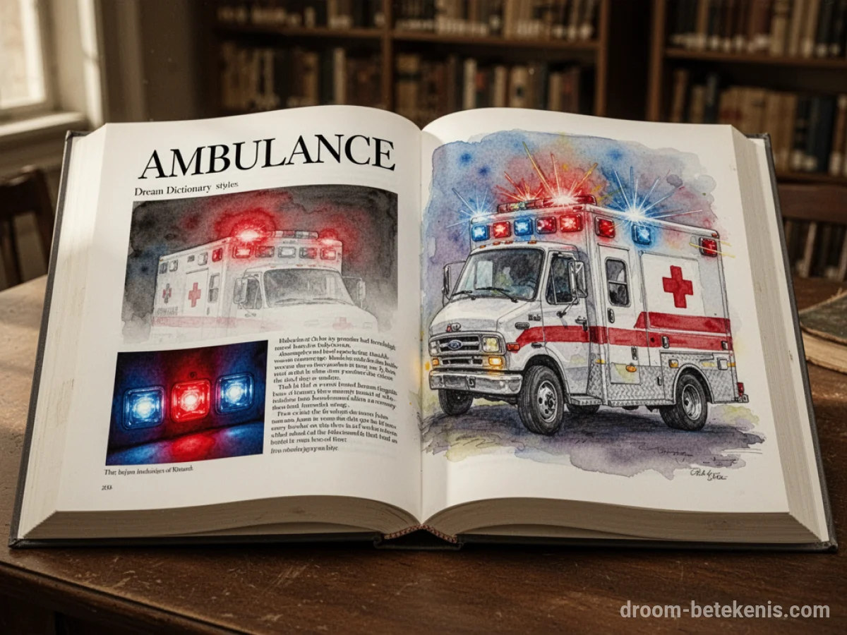 Algemene betekenis: het droomsymbool Ambulance - Archetypen en symboliek