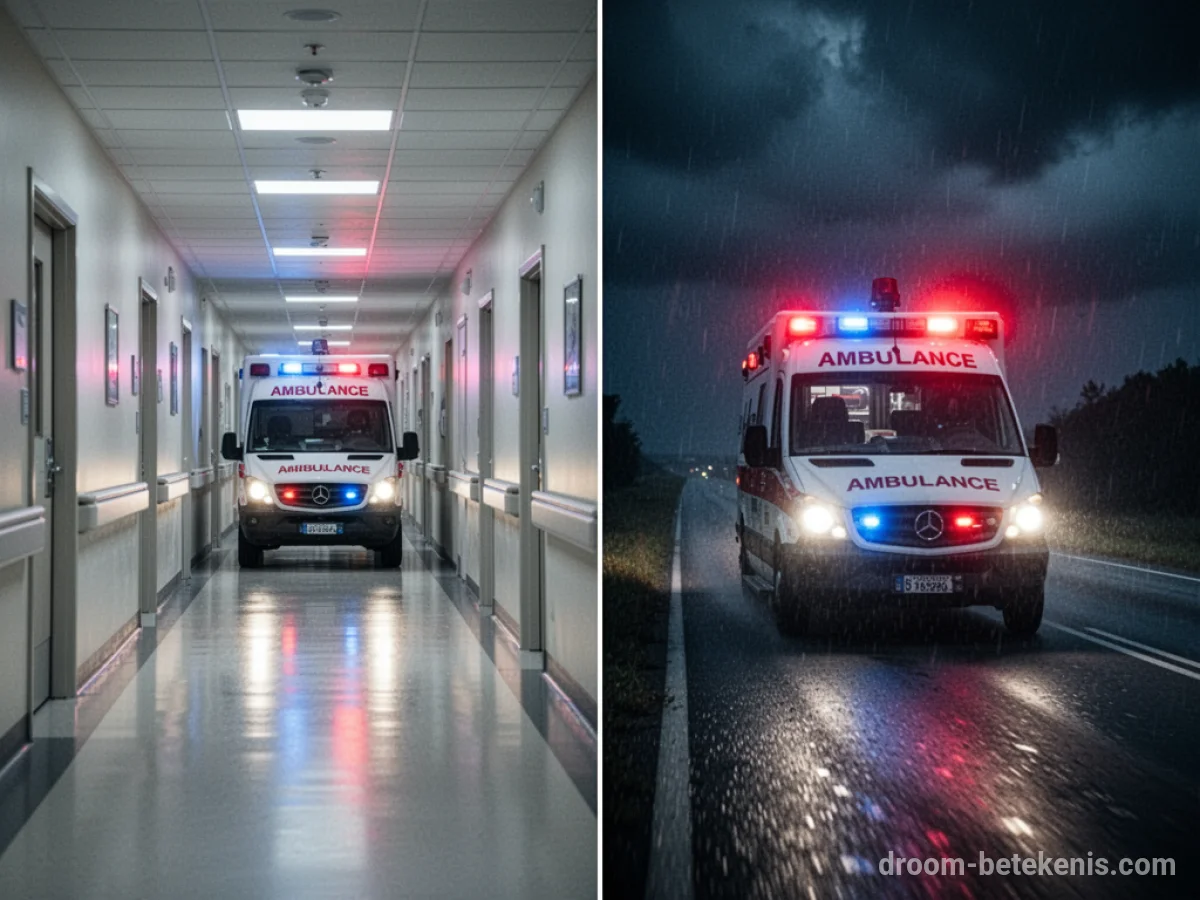 Gedetailleerde droominterpretatie: Verschillende scenario's met Ambulance in de droom