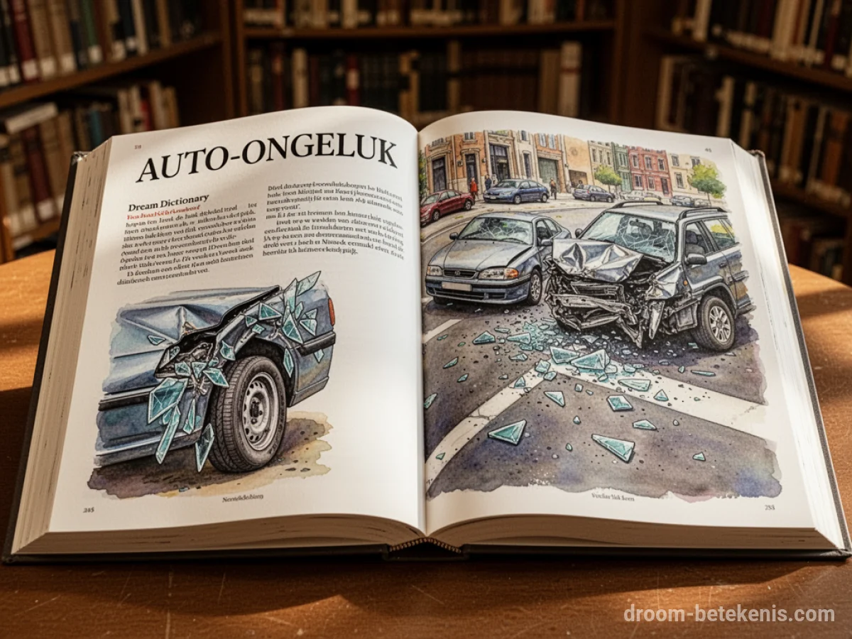 Algemene betekenis: het droomsymbool Auto-ongeluk - Archetypen en symboliek