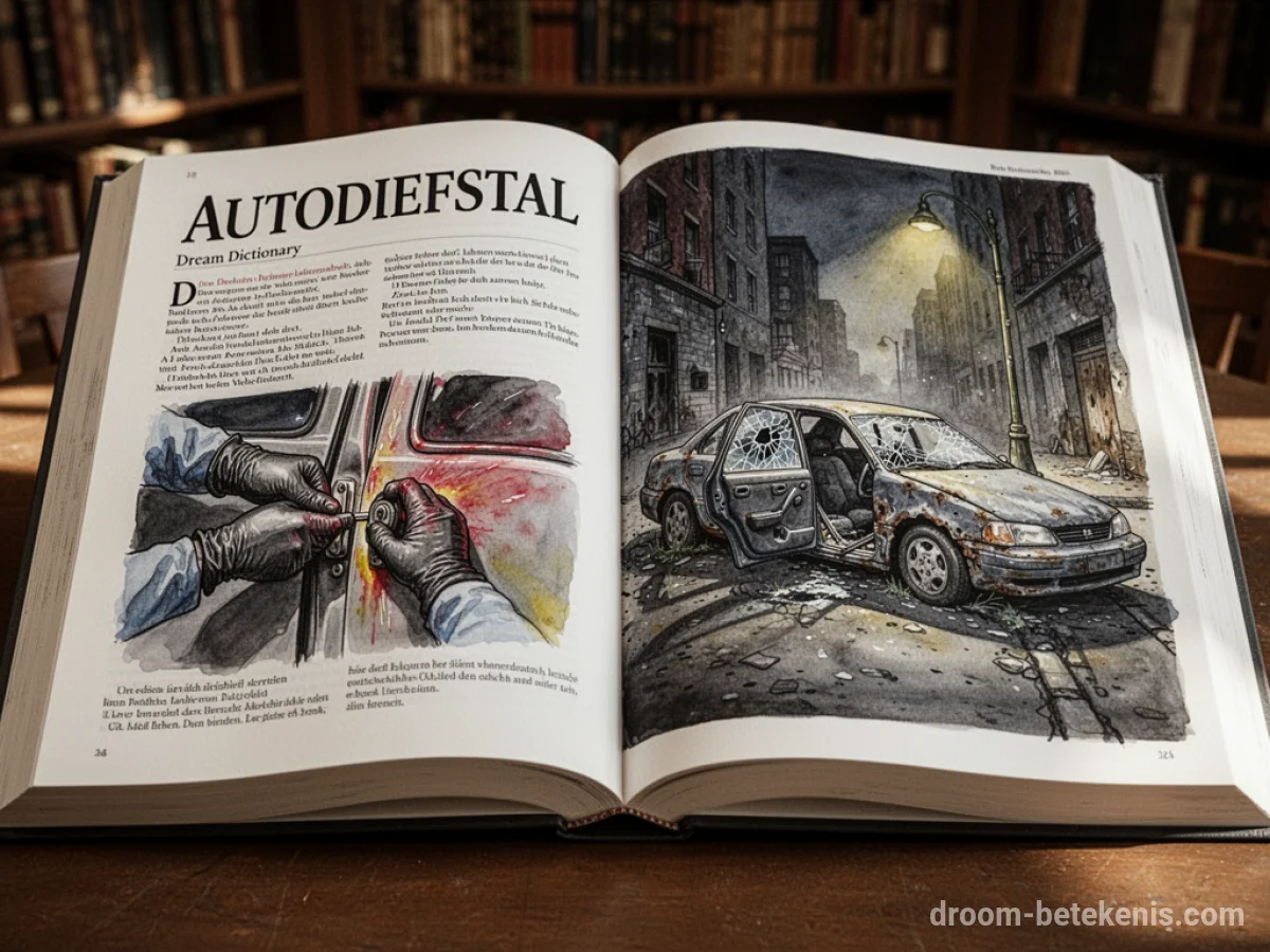 Algemene betekenis: het droomsymbool Autodiefstal - Archetypen en symboliek