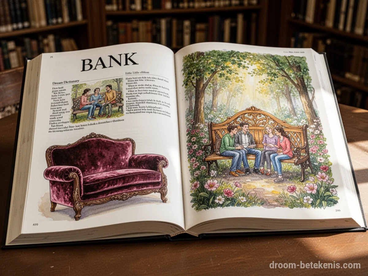 Algemene betekenis: het droomsymbool Bank - Archetypen en symboliek