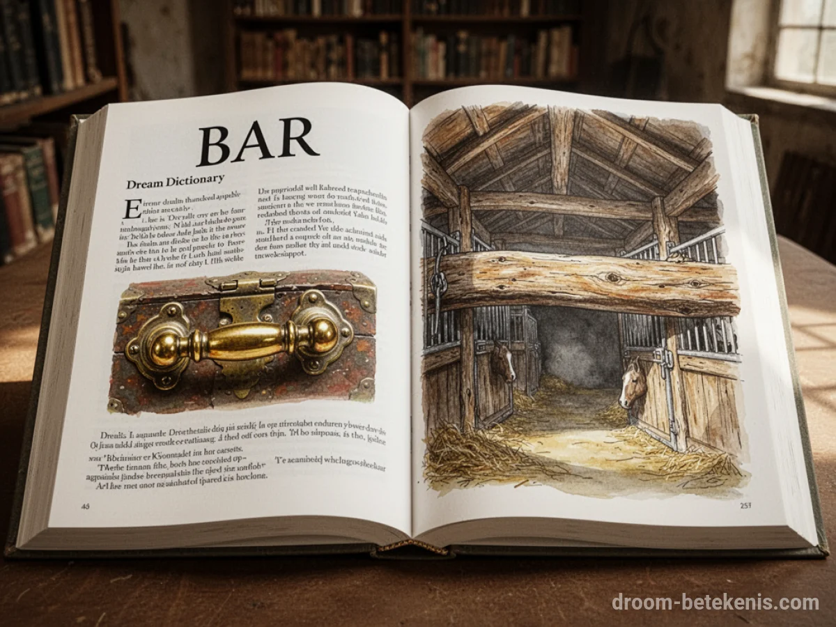 Algemene betekenis: het droomsymbool Bar - Archetypen en symboliek