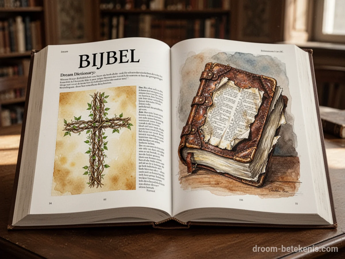 Algemene betekenis: het droomsymbool Bijbel - Archetypen en symboliek