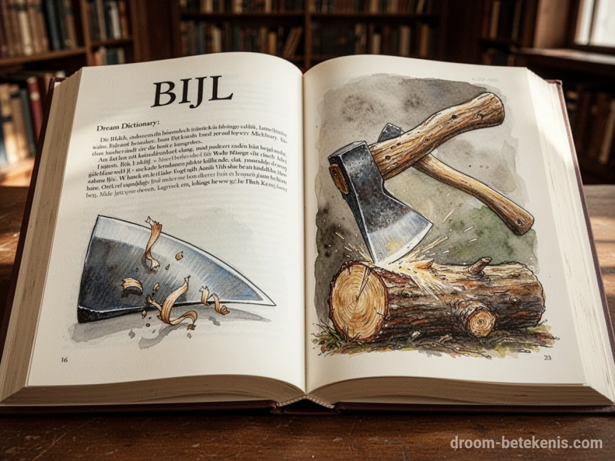 Algemene betekenis: het droomsymbool Bijl - Archetypen en symboliek