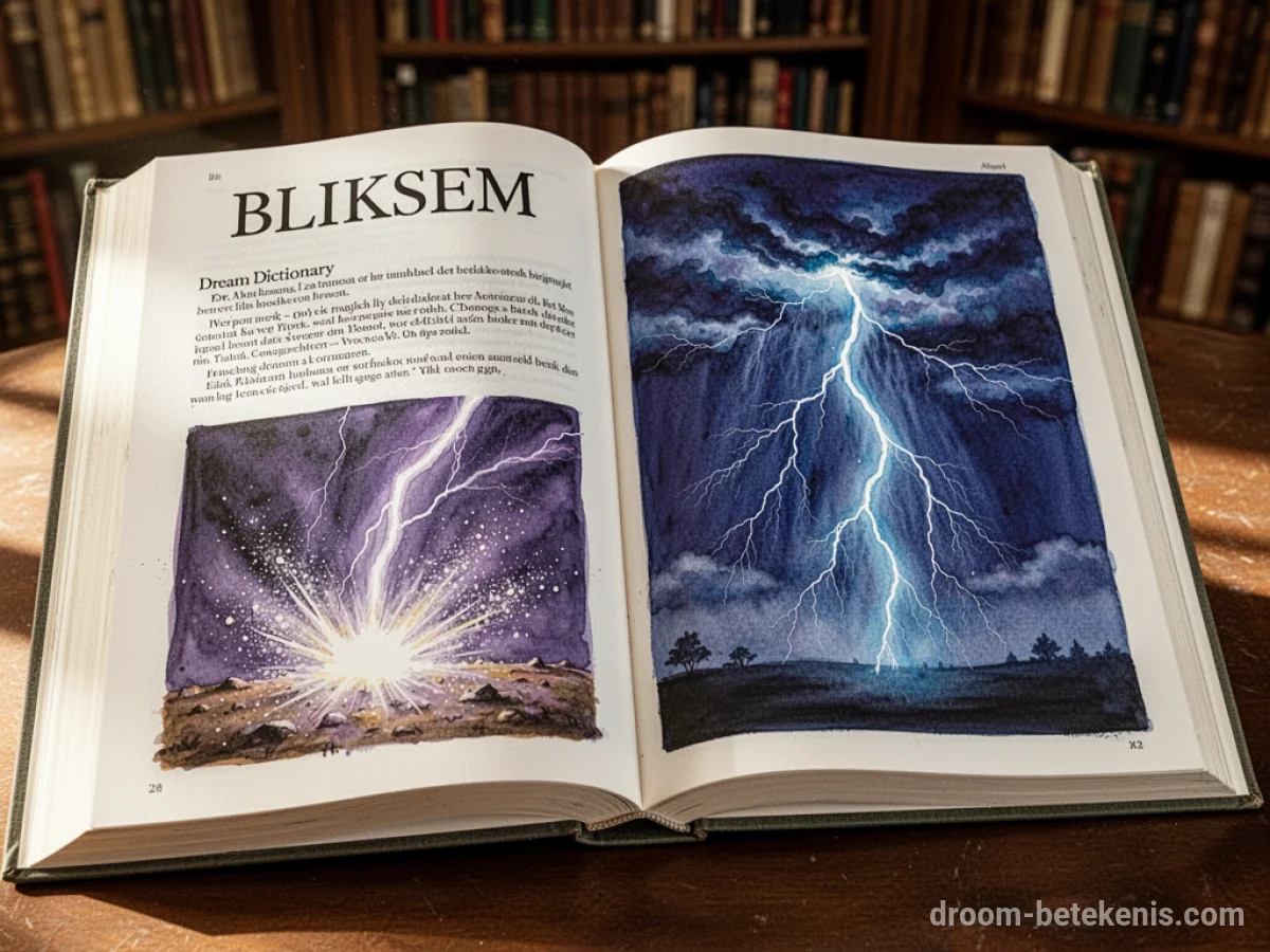 Algemene betekenis: het droomsymbool Bliksem - Archetypen en symboliek