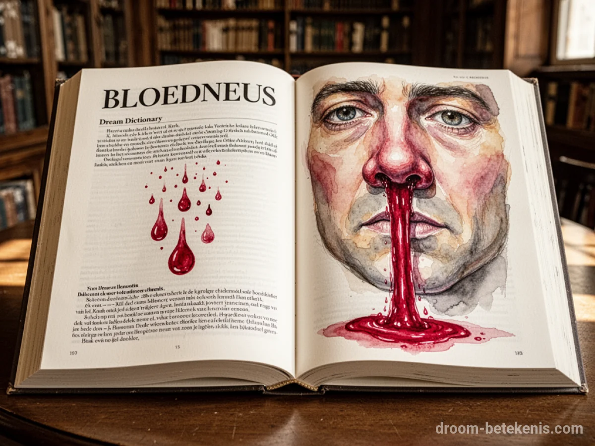 Algemene betekenis: het droomsymbool Bloedneus - Archetypen en symboliek