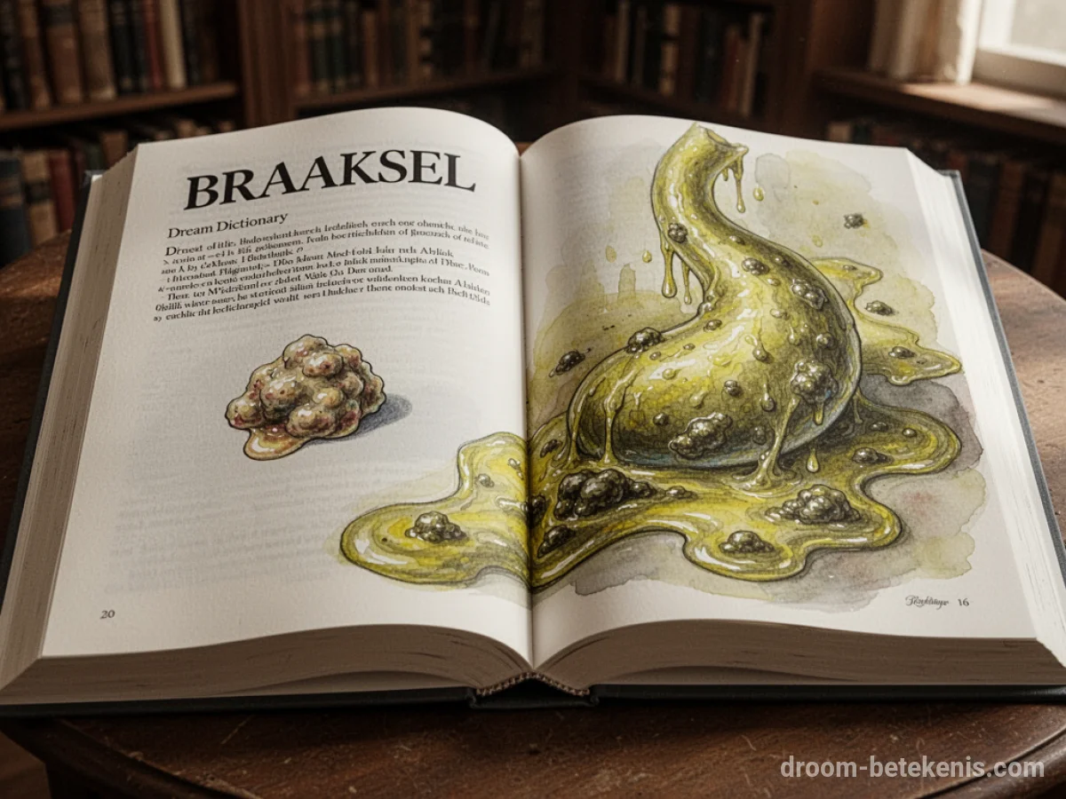 Algemene betekenis: het droomsymbool Braaksel - Archetypen en symboliek