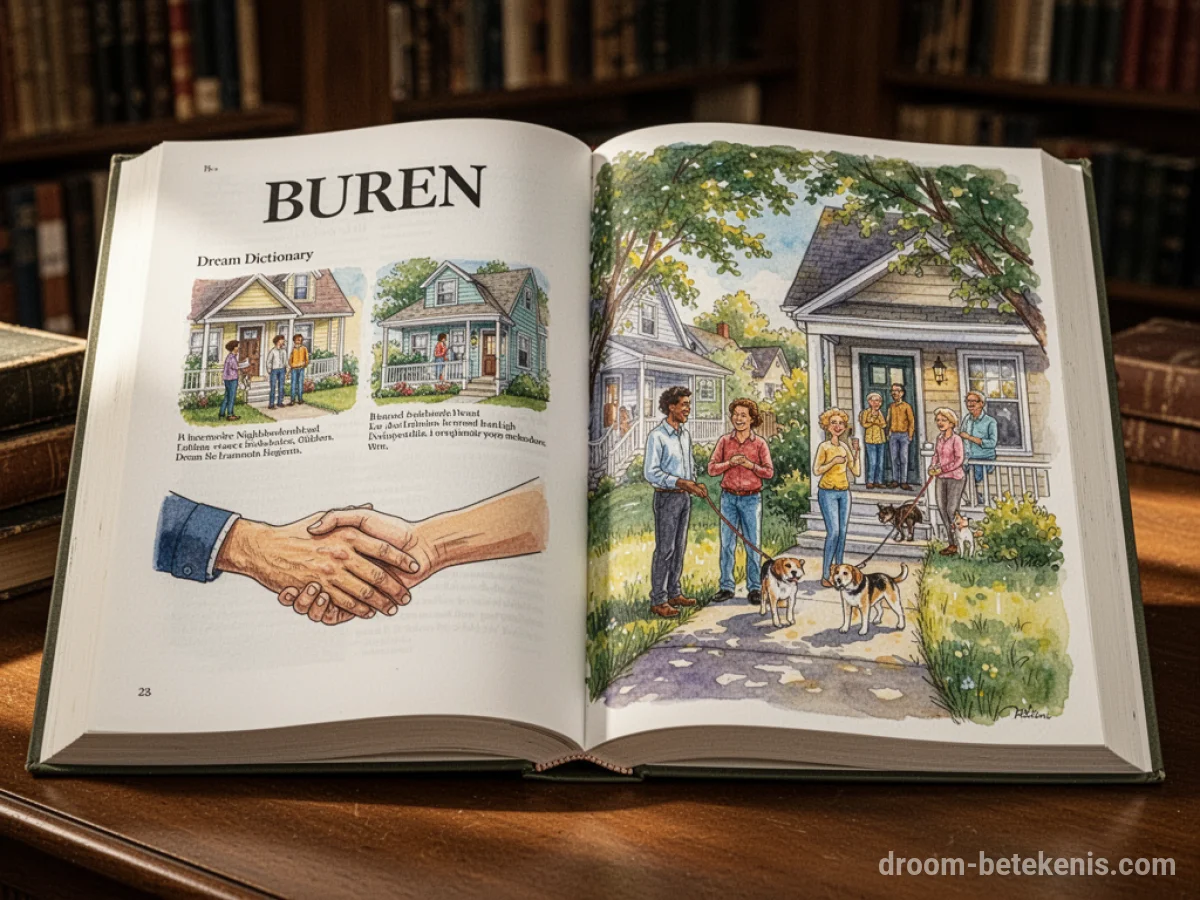 Algemene betekenis: het droomsymbool Buren - Archetypen en symboliek