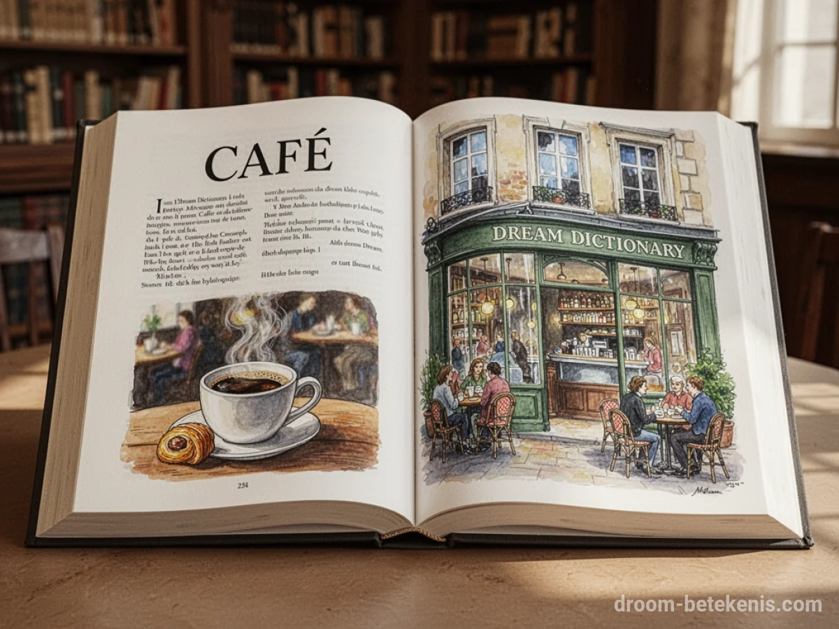 Algemene betekenis: het droomsymbool Café - Archetypen en symboliek