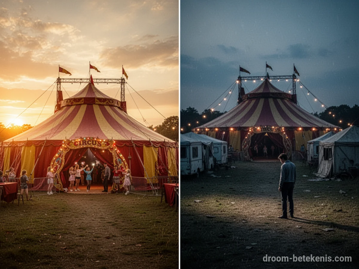 Gedetailleerde droominterpretatie: Verschillende scenario's met Circus in de droom