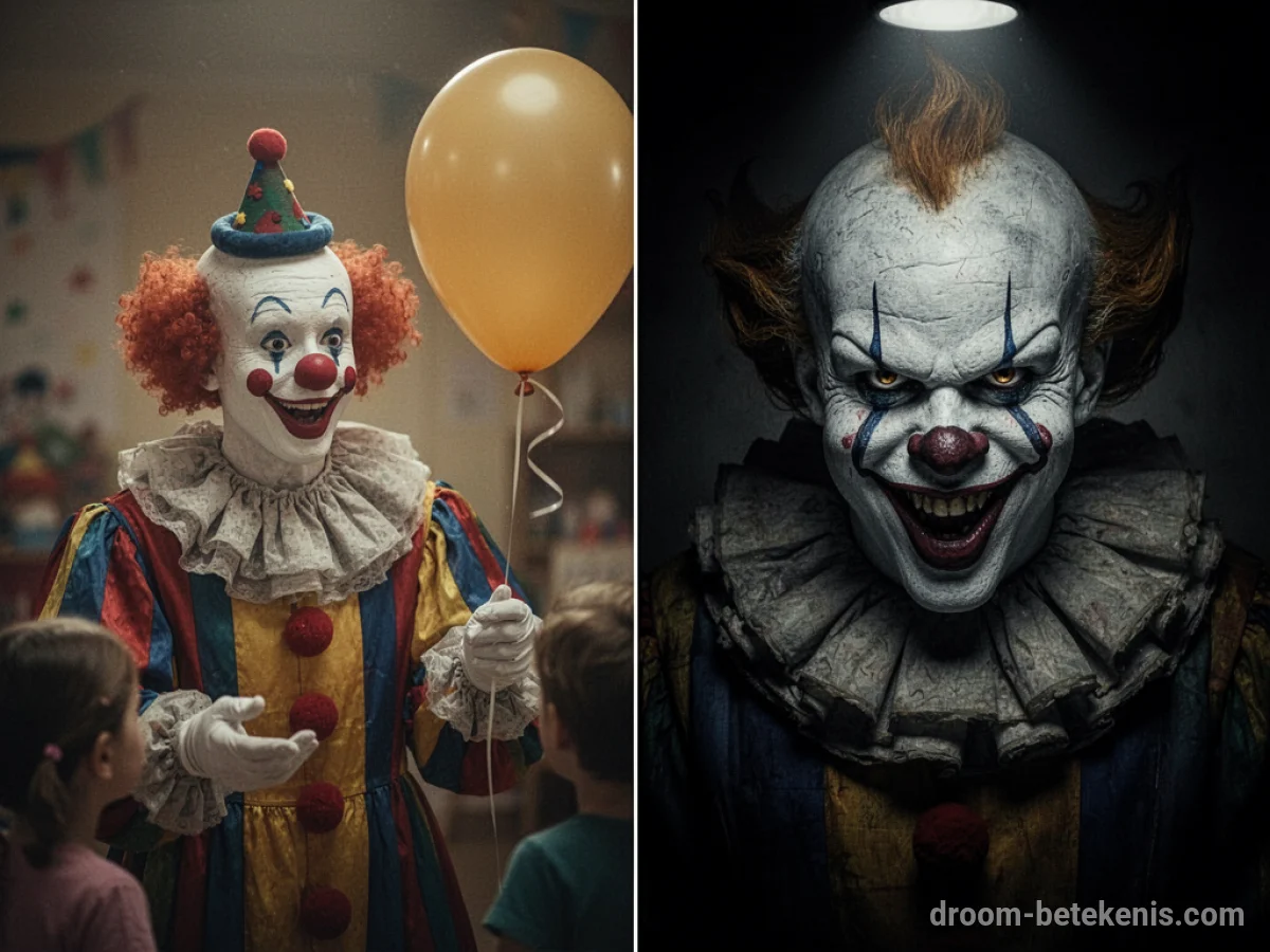 Gedetailleerde droominterpretatie: Verschillende scenario's met Clown in de droom