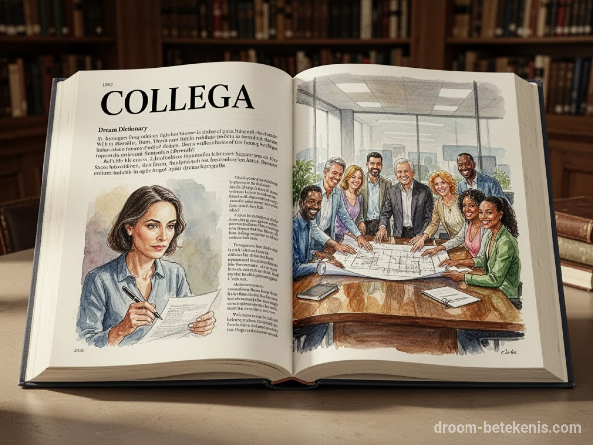 Algemene betekenis: het droomsymbool Collega - Archetypen en symboliek