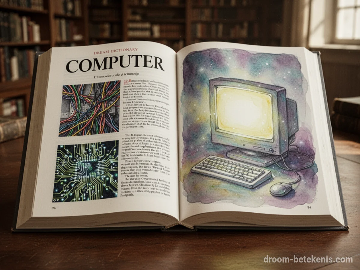 Algemene betekenis: het droomsymbool Computer - Archetypen en symboliek