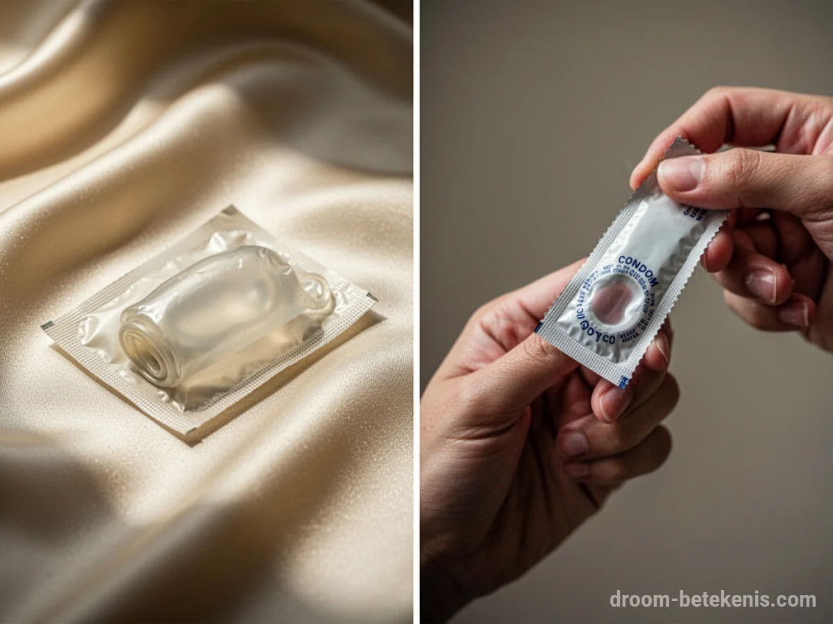 Gedetailleerde droominterpretatie: Verschillende scenario's met Condoom in de droom