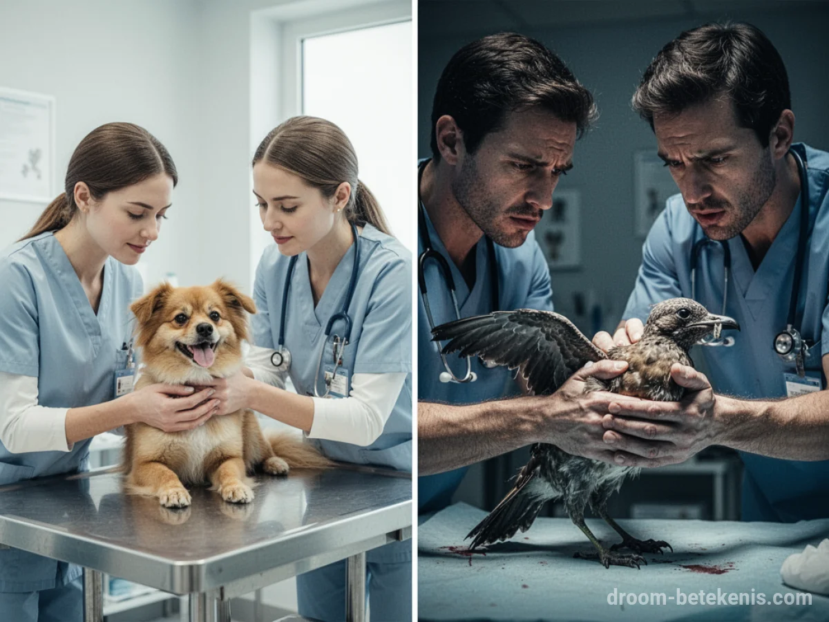 Gedetailleerde droominterpretatie: Verschillende scenario's met Dierenarts in de droom
