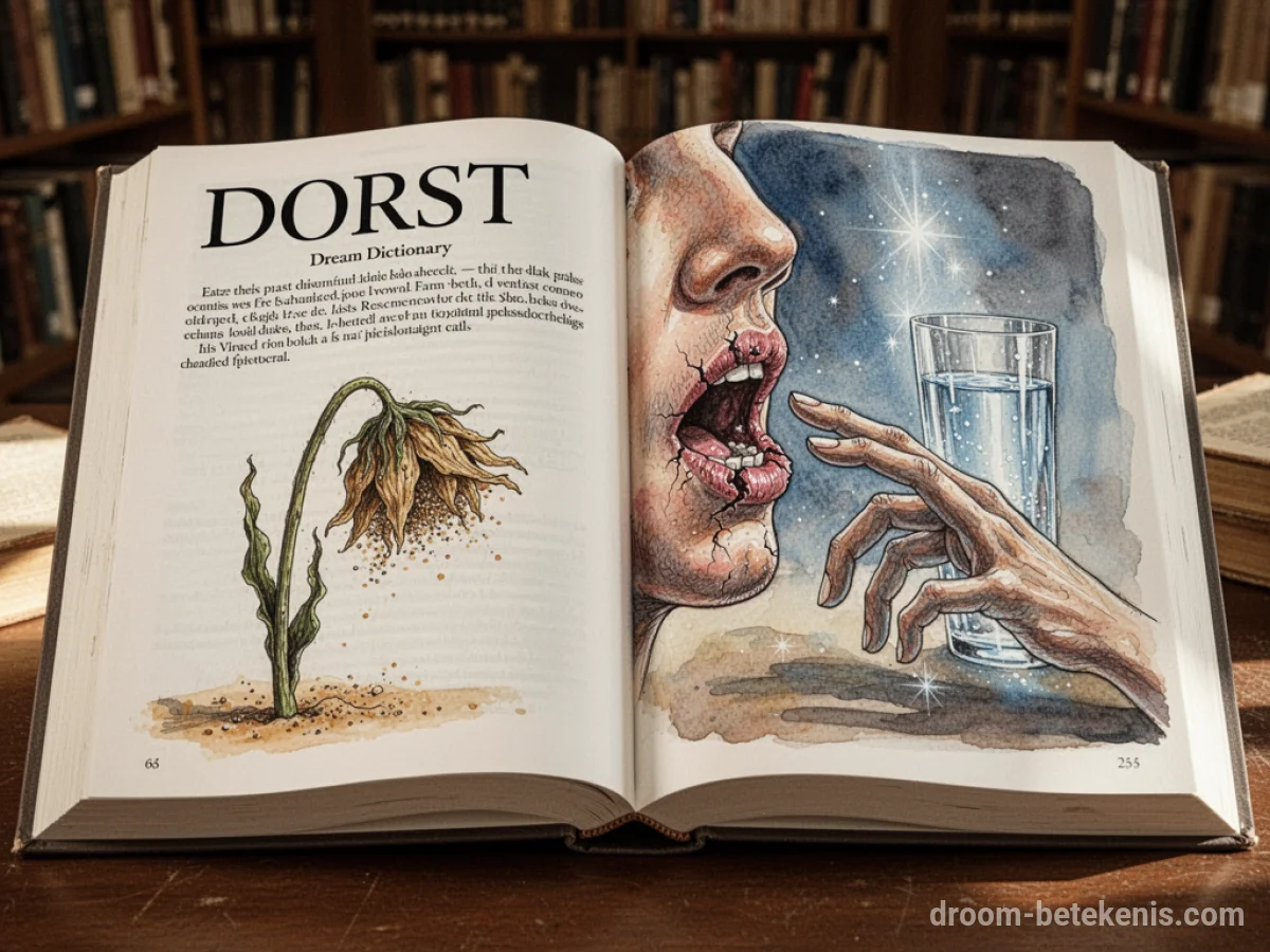 Algemene betekenis: het droomsymbool Dorst - Archetypen en symboliek