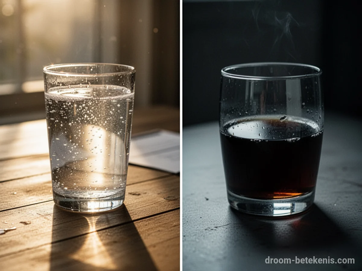 Gedetailleerde droominterpretatie: Verschillende scenario's met Drank in de droom