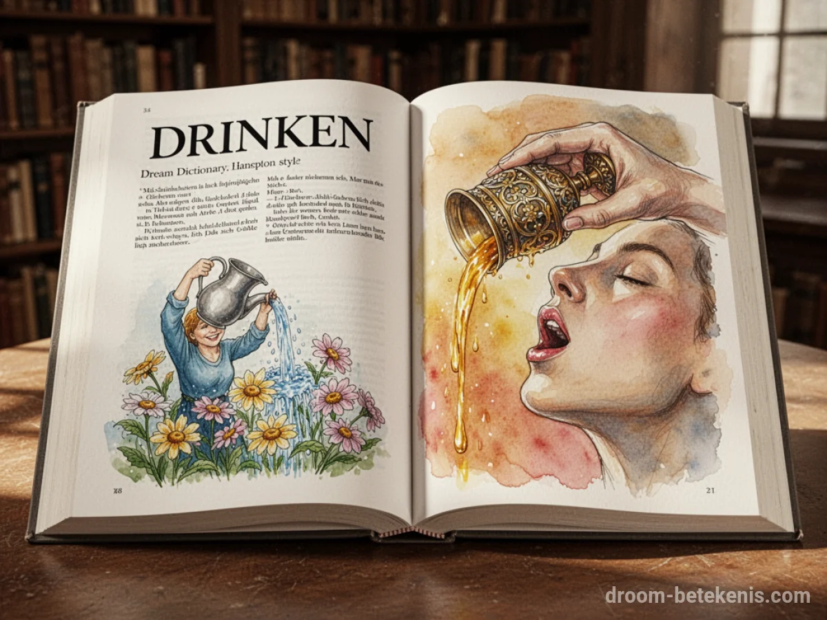Algemene betekenis: het droomsymbool Drinken - Archetypen en symboliek