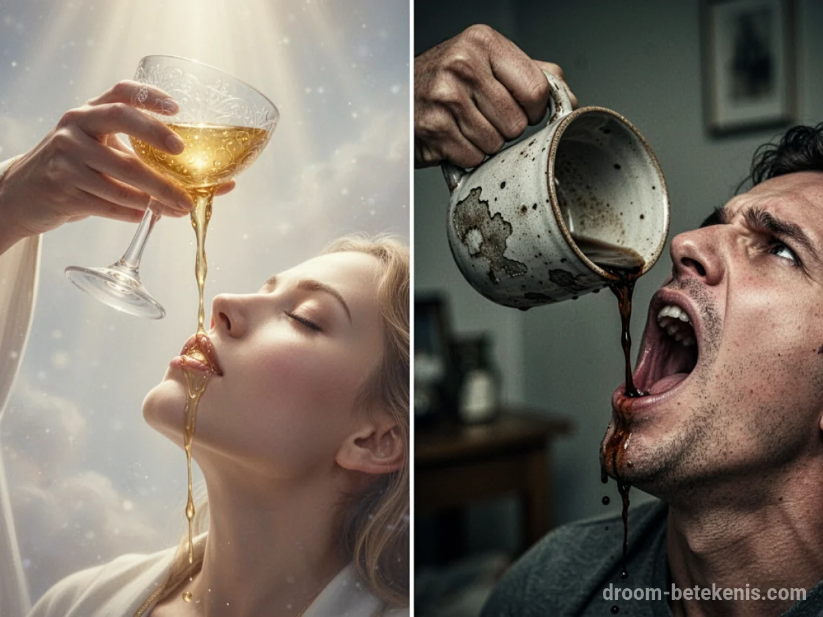 Gedetailleerde droominterpretatie: Verschillende scenario's met Drinken in de droom