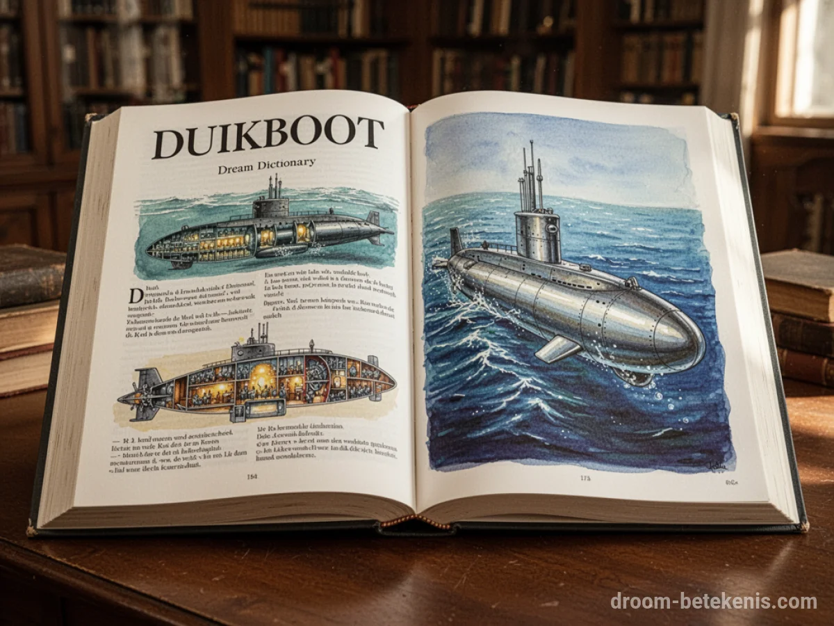 Algemene betekenis: het droomsymbool Duikboot - Archetypen en symboliek