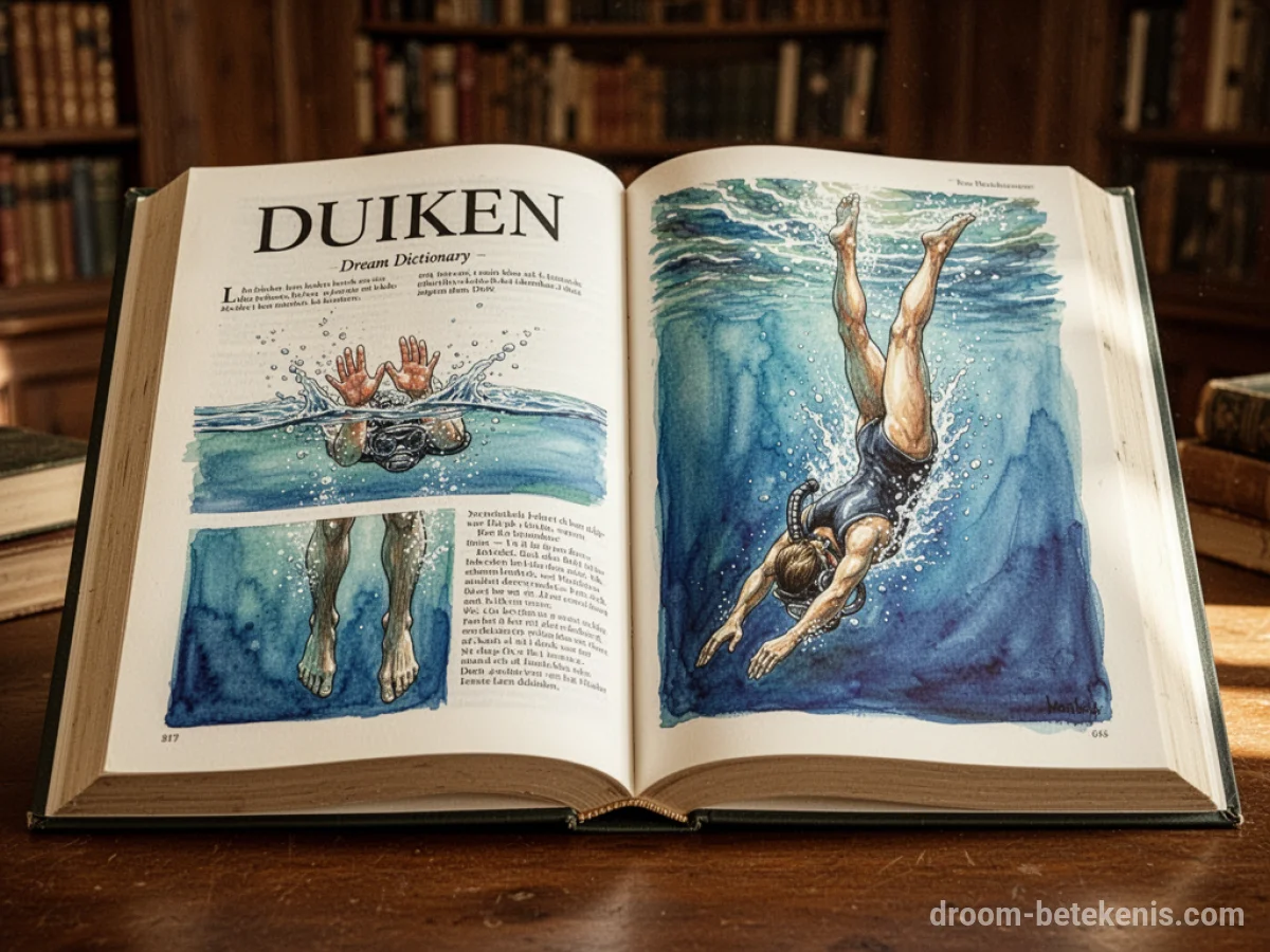 Algemene betekenis: het droomsymbool Duiken - Archetypen en symboliek