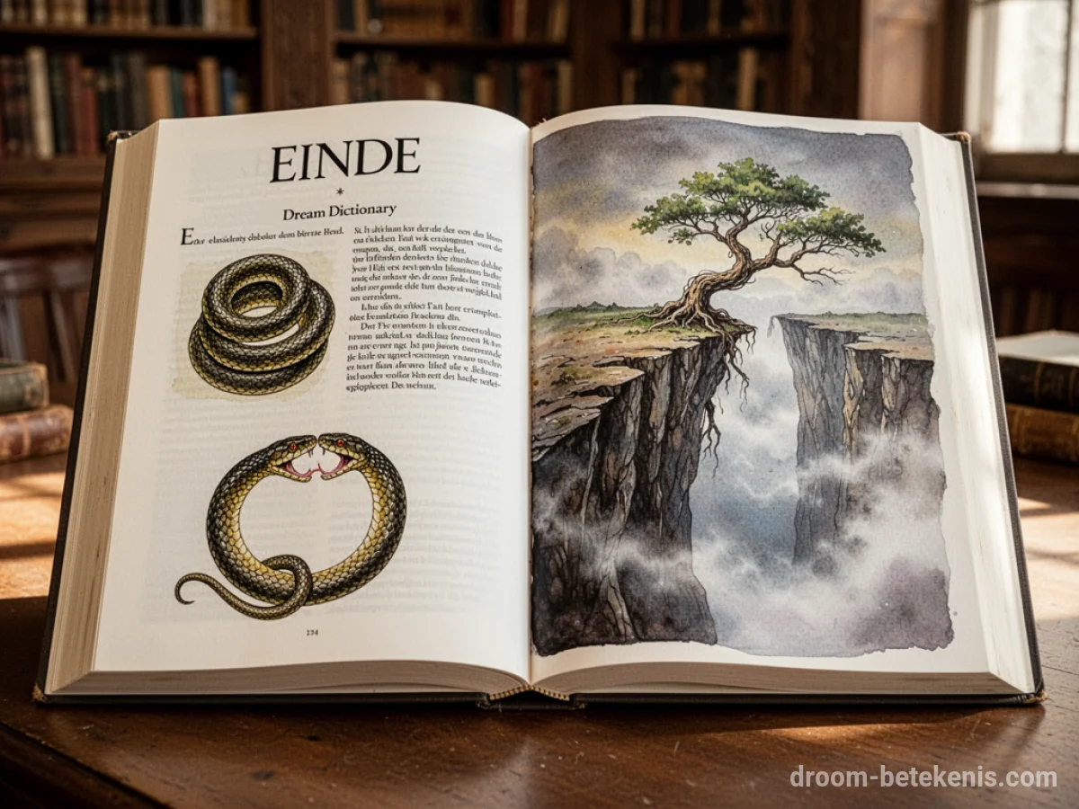 Algemene betekenis: het droomsymbool Einde - Archetypen en symboliek