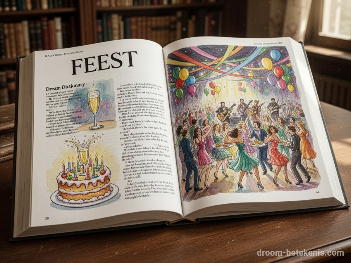Algemene betekenis: het droomsymbool Feest - Archetypen en symboliek