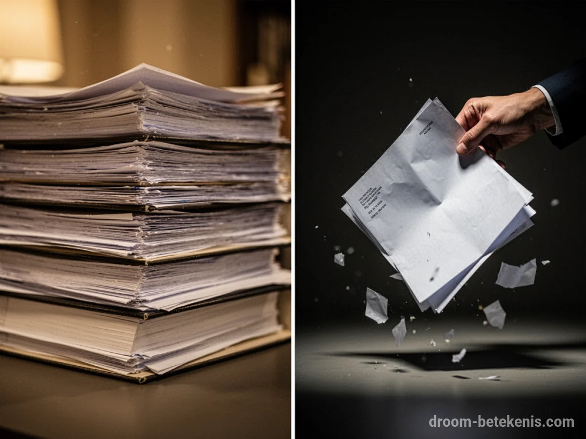 Gedetailleerde droominterpretatie: Verschillende scenario's met File in de droom