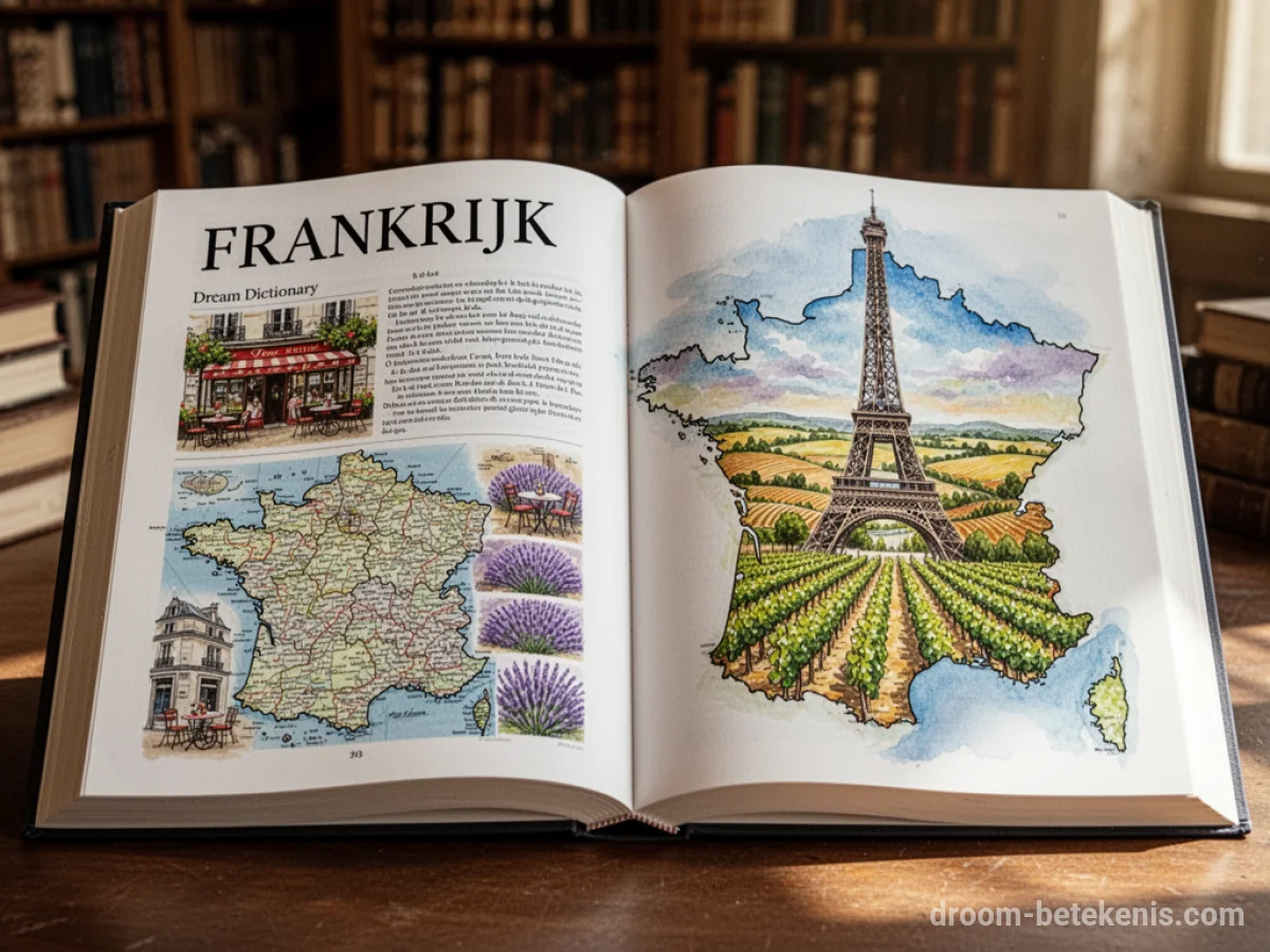 Algemene betekenis: het droomsymbool Frankrijk - Archetypen en symboliek