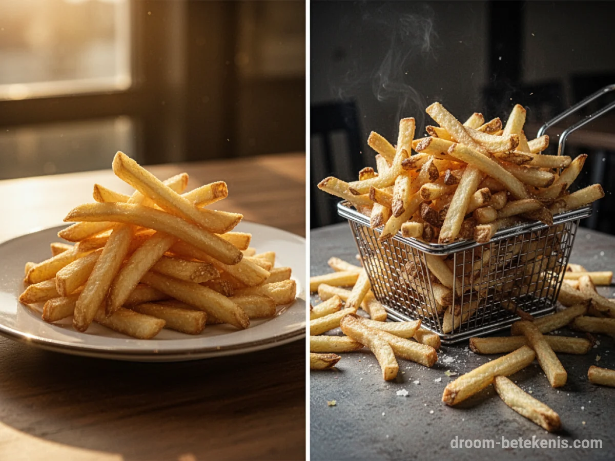 Gedetailleerde droominterpretatie: Verschillende scenario's met Friet in de droom