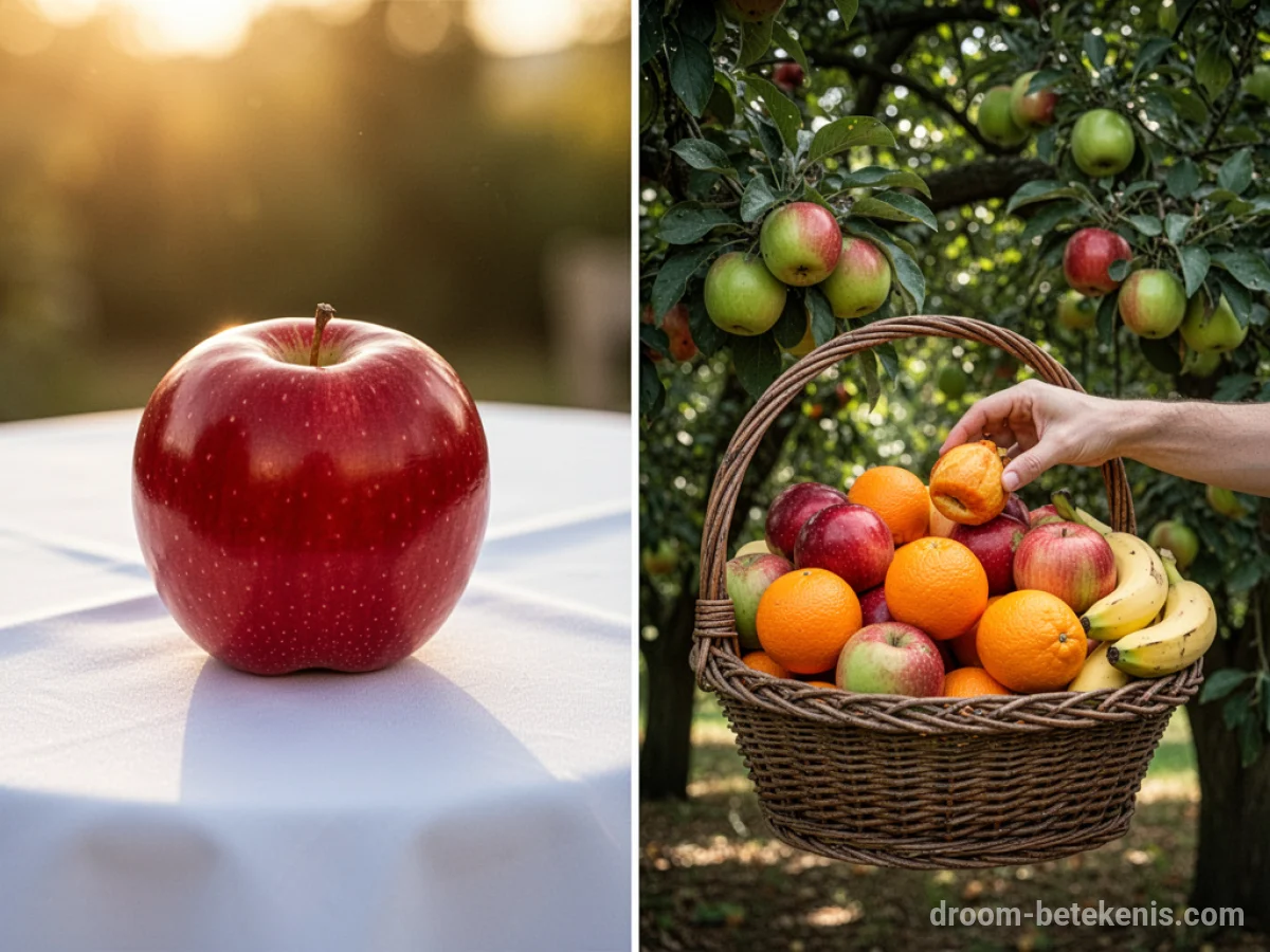 Gedetailleerde droominterpretatie: Verschillende scenario's met Fruit in de droom