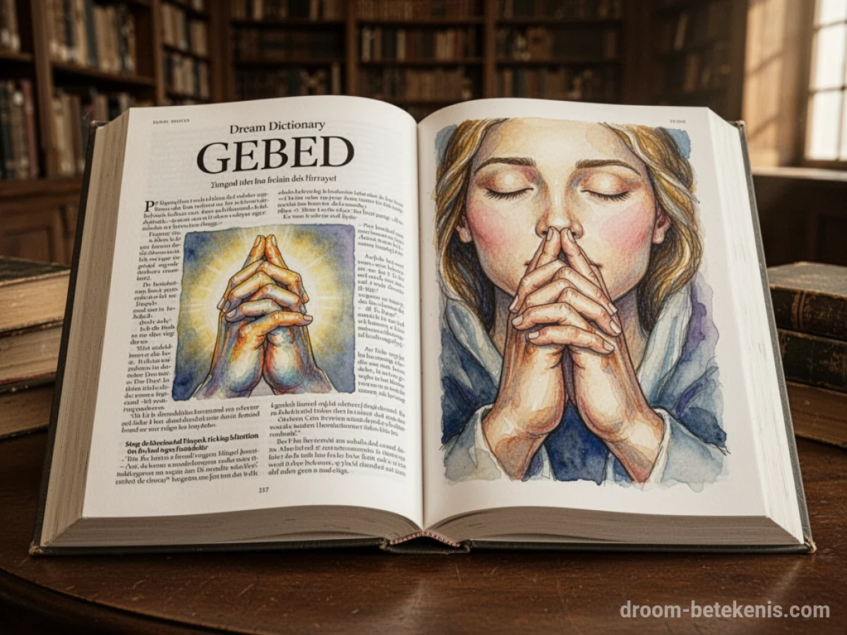 Algemene betekenis: het droomsymbool Gebed - Archetypen en symboliek