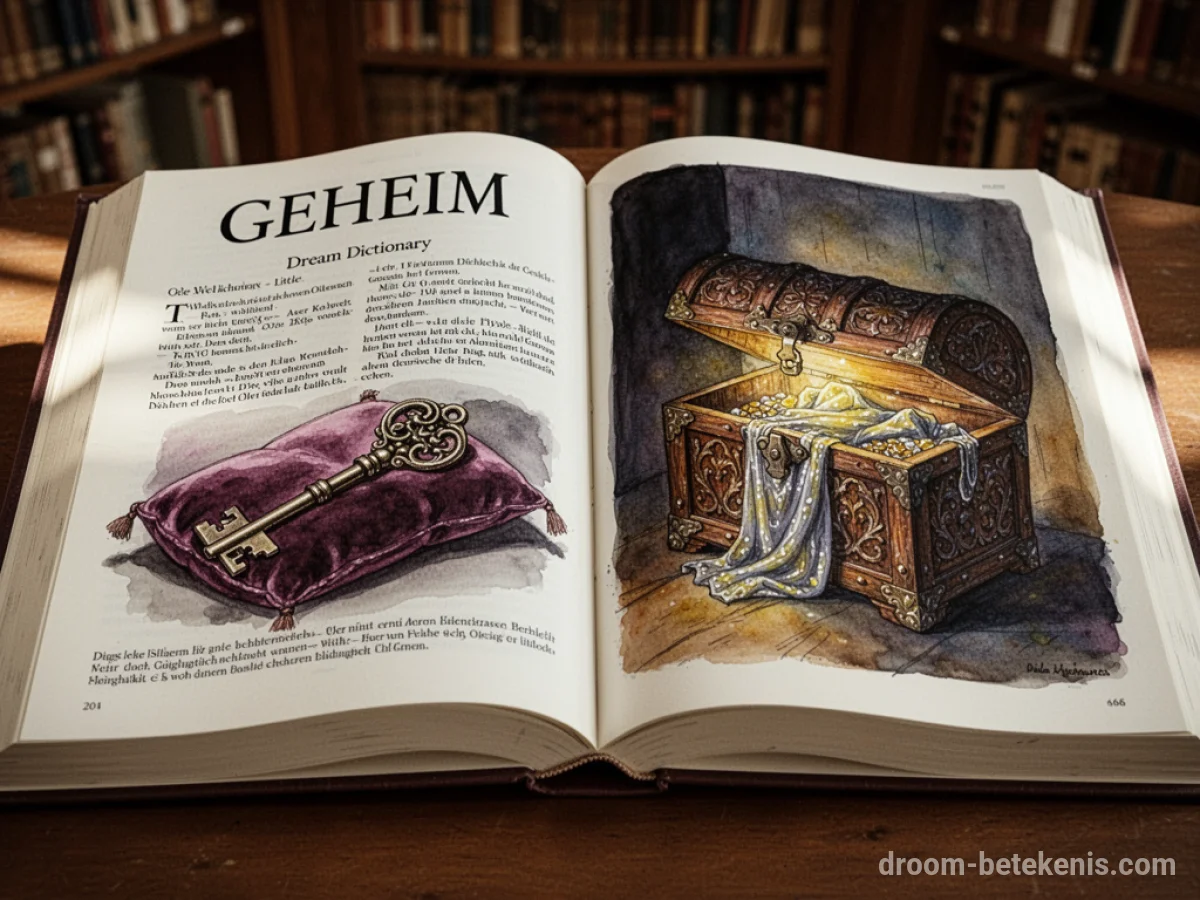 Algemene betekenis: het droomsymbool Geheim - Archetypen en symboliek