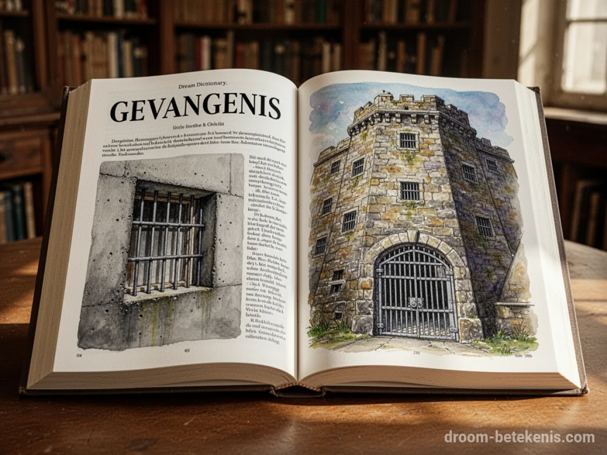Algemene betekenis: het droomsymbool Gevangenis - Archetypen en symboliek