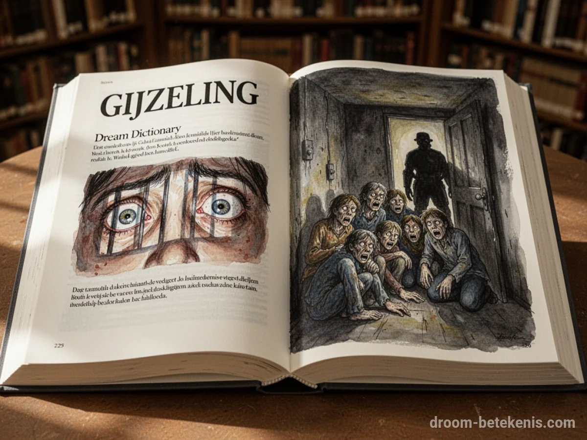 Algemene betekenis: het droomsymbool Gijzeling - Archetypen en symboliek