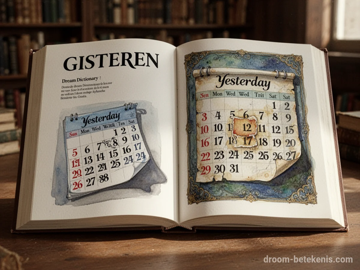 Algemene betekenis: het droomsymbool Gisteren - Archetypen en symboliek