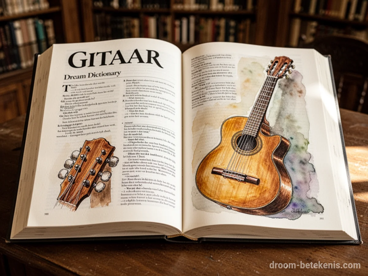 Algemene betekenis: het droomsymbool Gitaar - Archetypen en symboliek