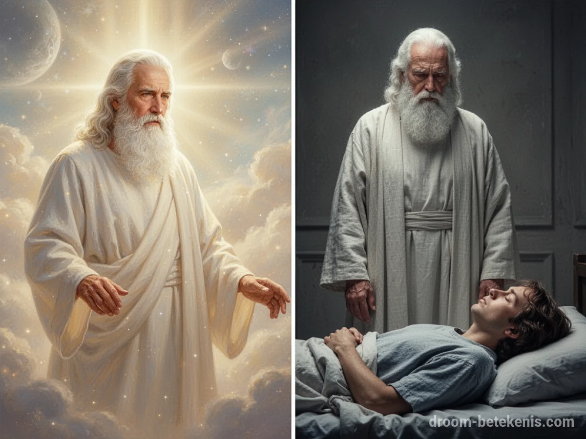 Gedetailleerde droominterpretatie: Verschillende scenario's met God in de droom