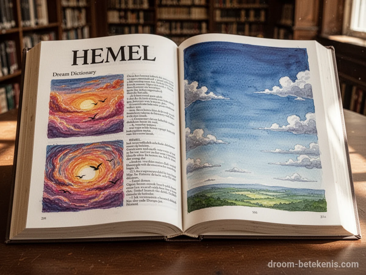 Algemene betekenis: het droomsymbool Hemel - Archetypen en symboliek