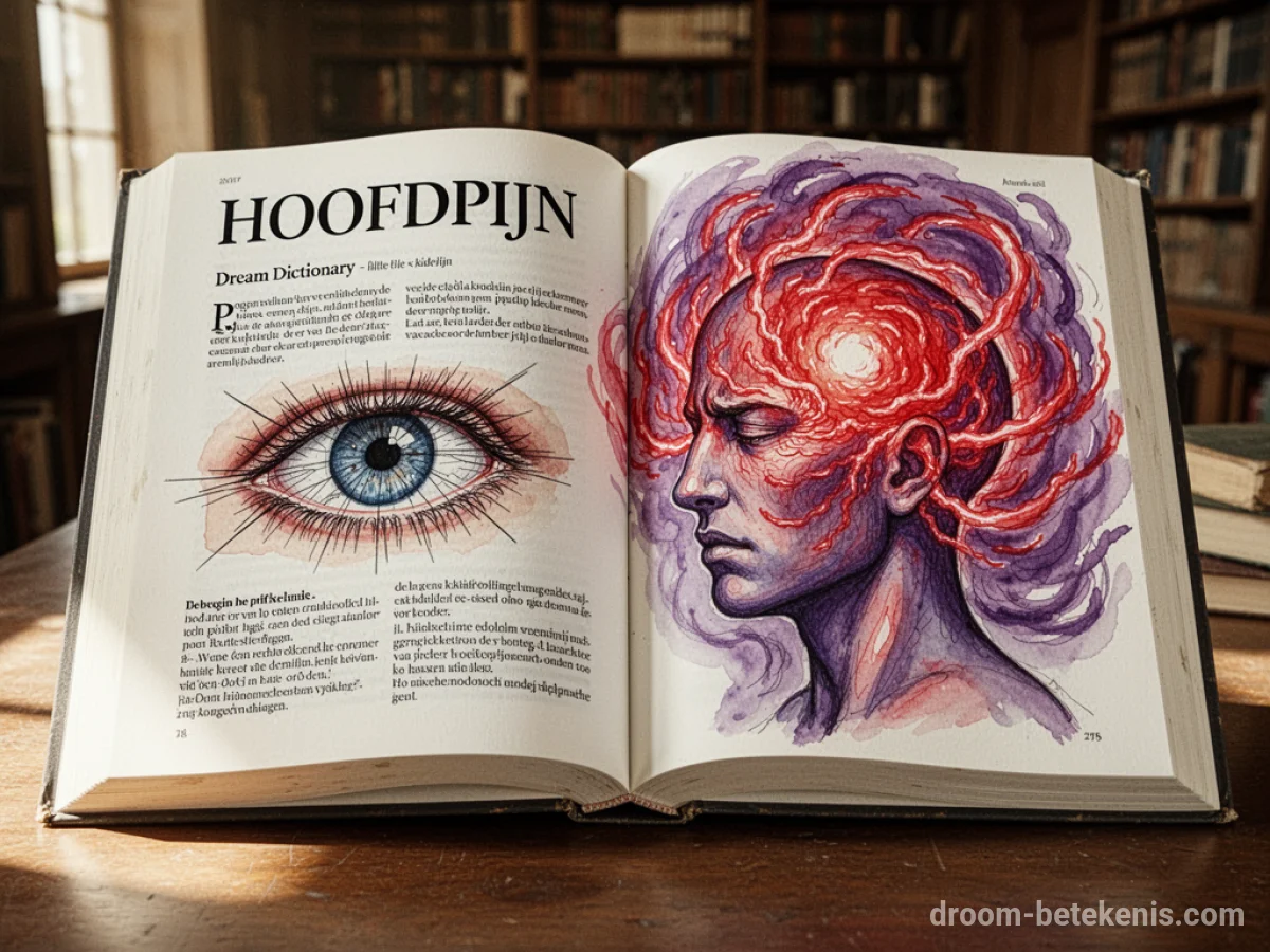 Algemene betekenis: het droomsymbool Hoofdpijn - Archetypen en symboliek