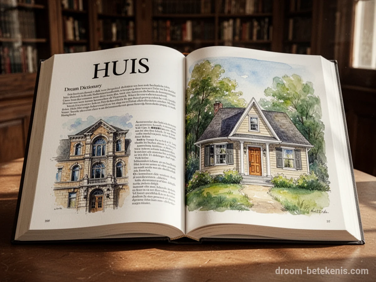 Algemene betekenis: het droomsymbool Huis - Archetypen en symboliek