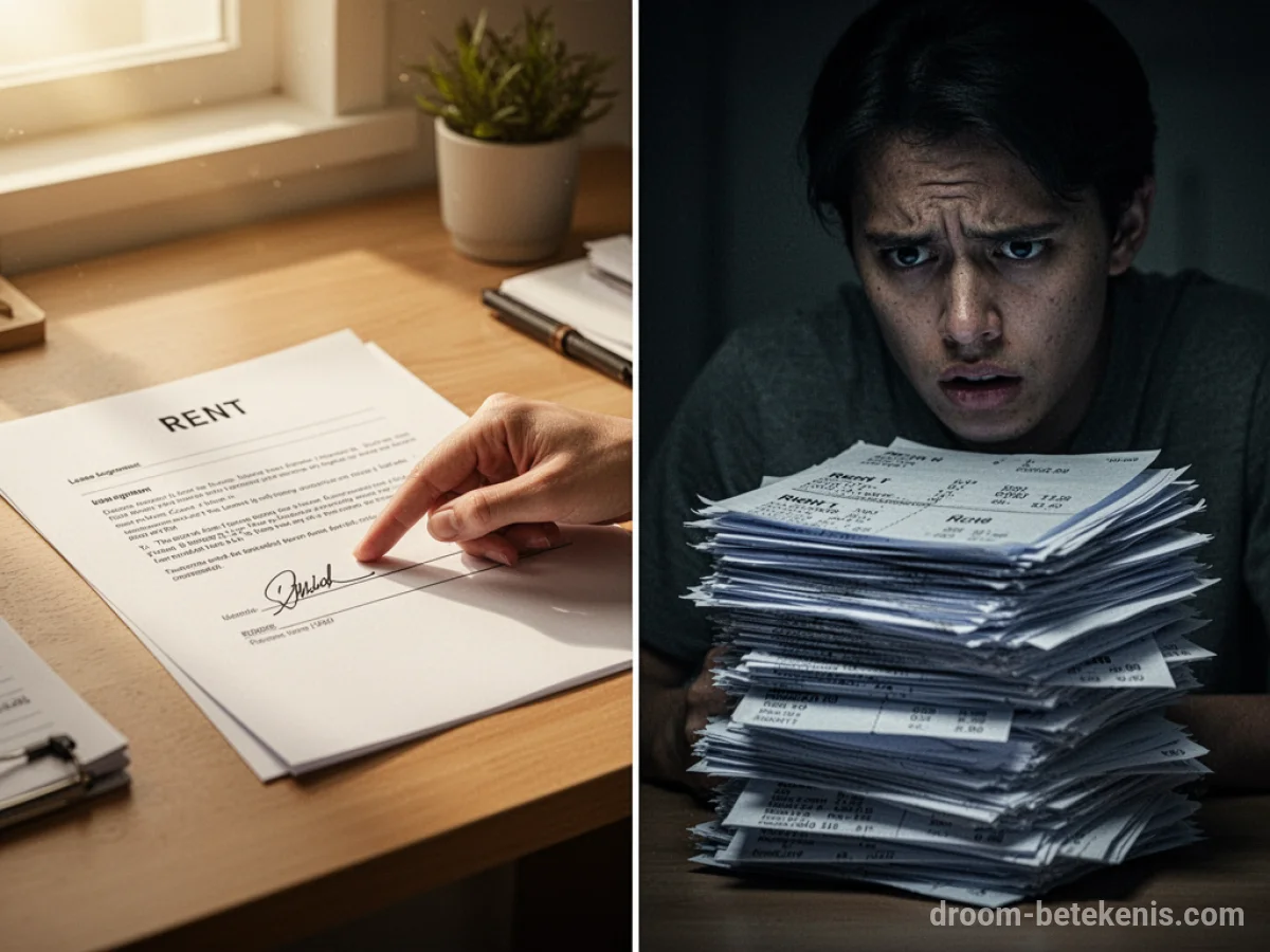 Gedetailleerde droominterpretatie: Verschillende scenario's met Huren in de droom