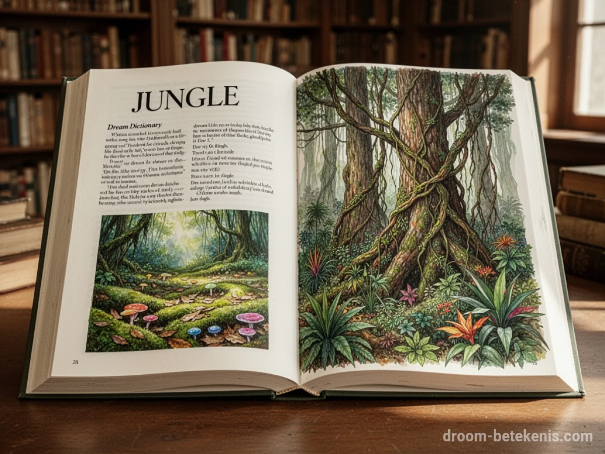 Algemene betekenis: het droomsymbool Jungle - Archetypen en symboliek