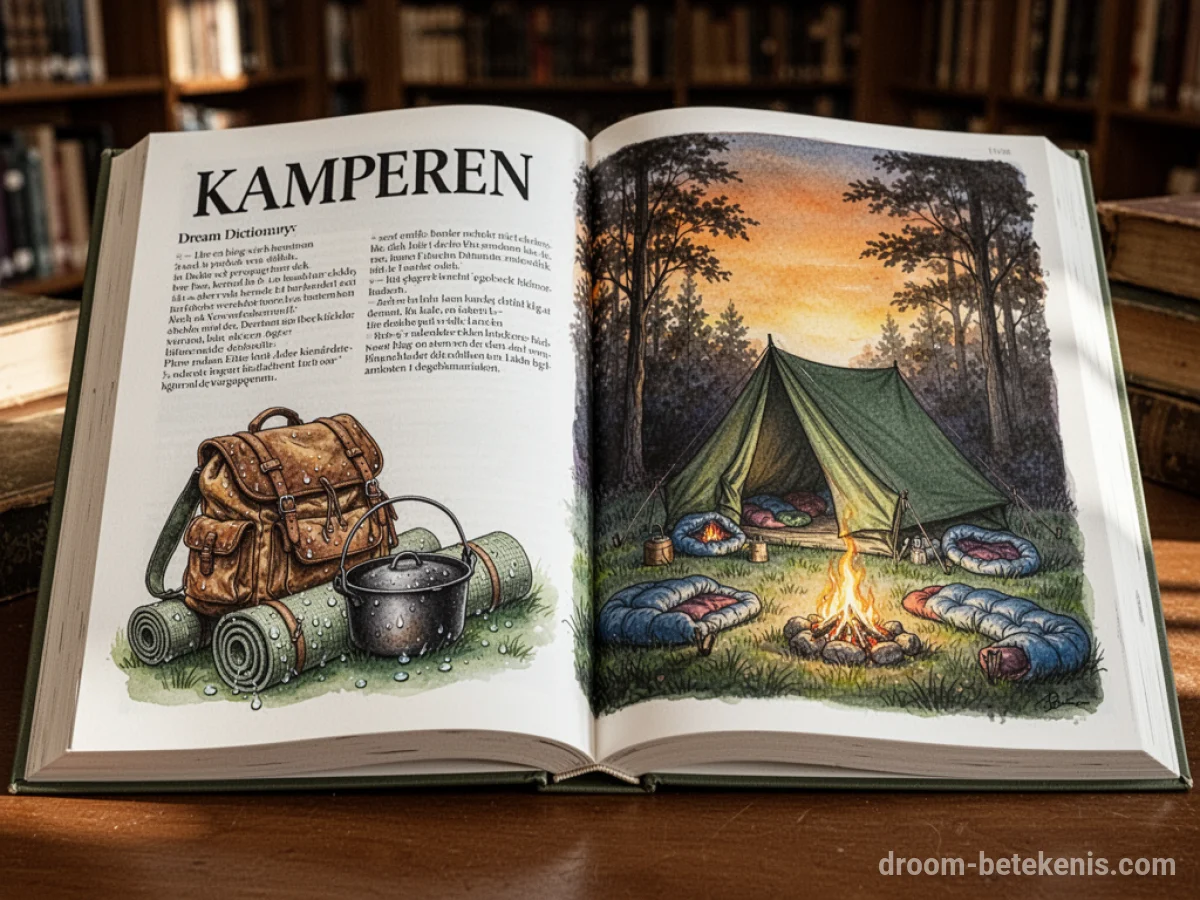 Algemene betekenis: het droomsymbool Kamperen - Archetypen en symboliek