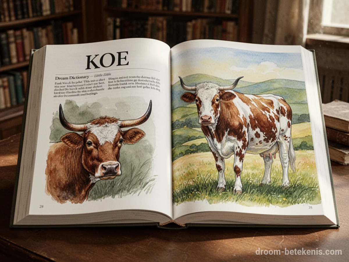 Algemene betekenis: het droomsymbool Koe - Archetypen en symboliek