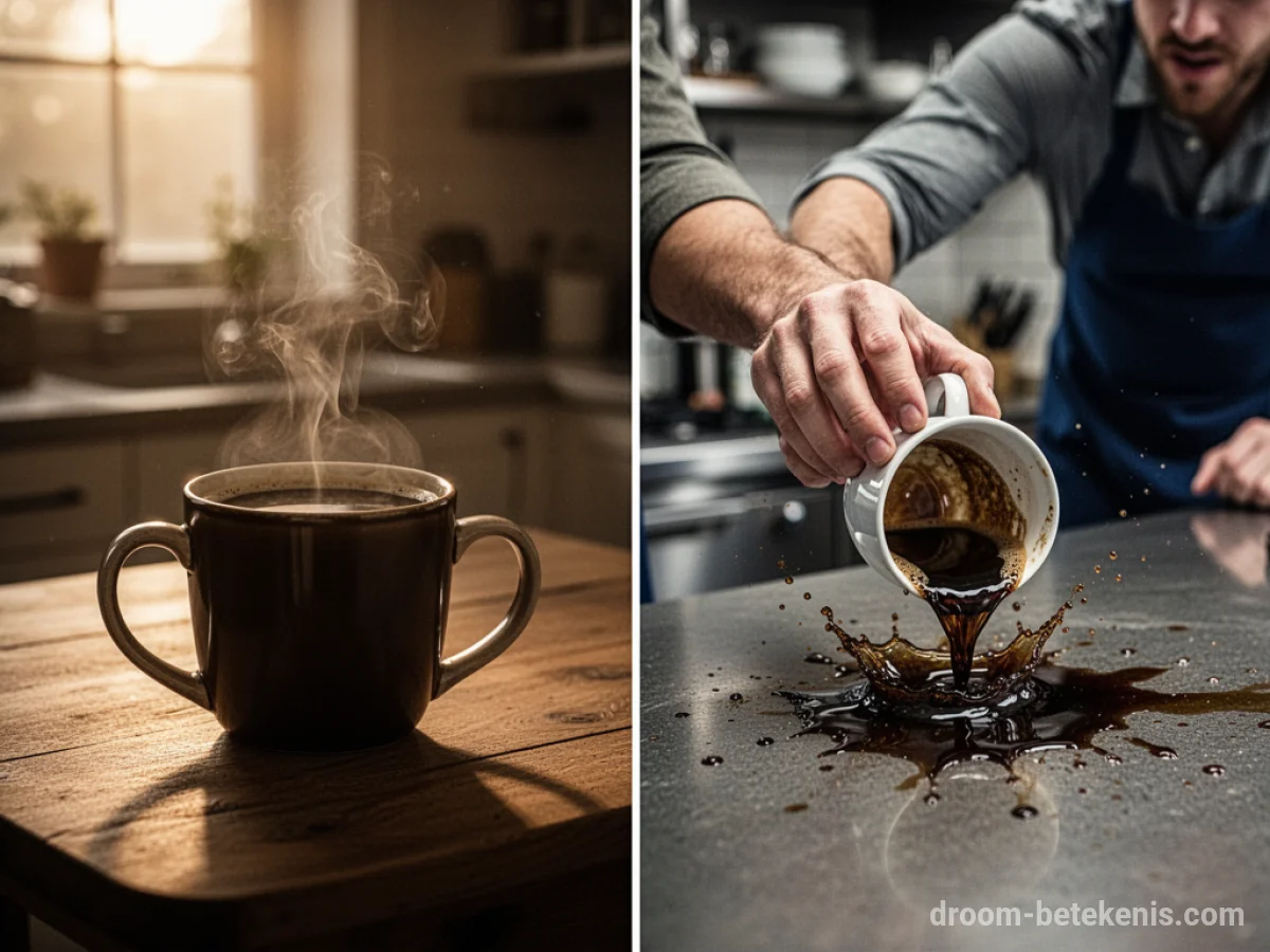 Gedetailleerde droominterpretatie: Verschillende scenario's met Koffie in de droom